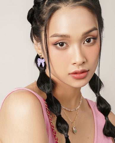  CECI - Khuyên tai nữ hình chiếc nơ xinh xắn 