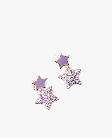  CECI - Khuyên tai nữ hình ngôi sao phối màu thời trang 