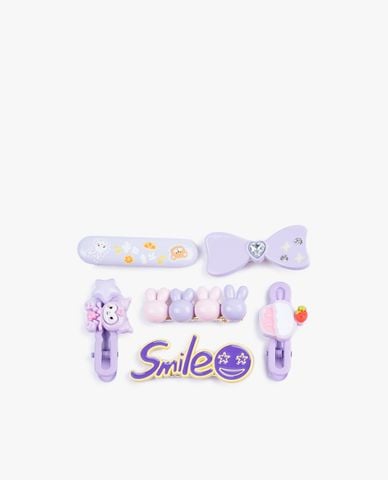  CECI - Set kẹp tóc dáng gài trang trí hình đáng yêu 