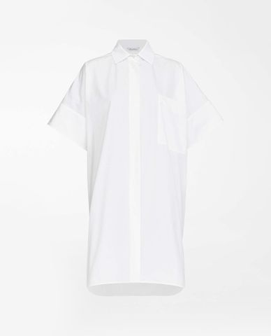  Max Mara - Đầm mini tay ngắn phom áo sơ mi thời trang 
