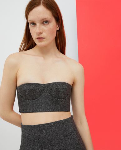  MAX&Co. - Áo croptop nữ cúp ngực Kiku 