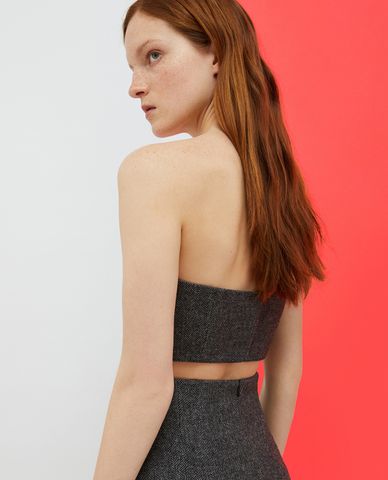  MAX&Co. - Áo croptop nữ cúp ngực Kiku 