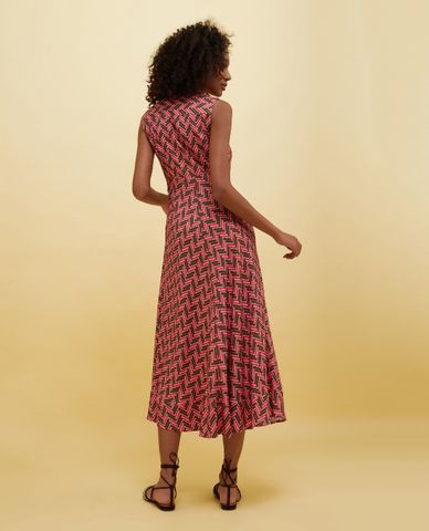  MAX&Co. - Đầm sát nách midi cổ V phom suông Bafing 