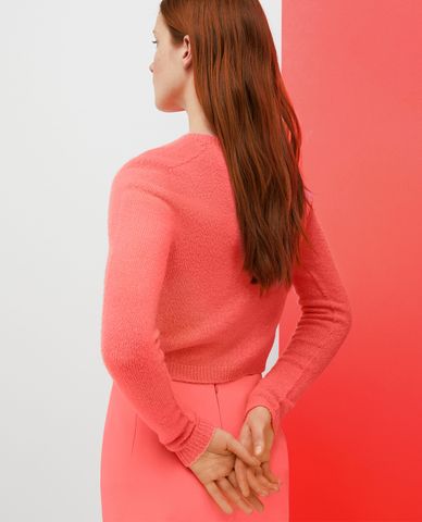  MAX&Co. - Áo dệt kim nữ cổ tròn tay dài Anzu 