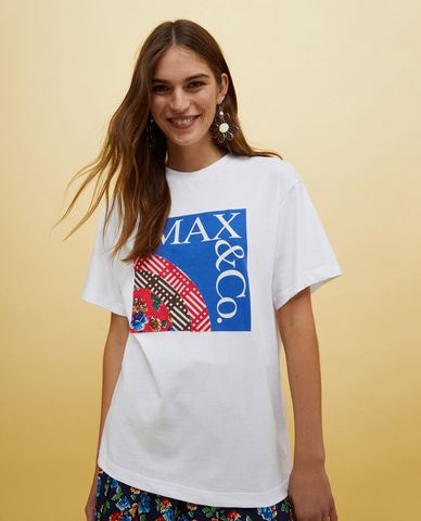  MAX&Co. - Áo thun nữ cổ tròn tay ngắn Koutiala 