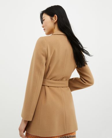  MAX&Co. - Áo khoác măng tô nữ phối thắt lưng Shortrun 