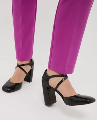  MAX&Co. - Giày sandals cao gót nữ mũi tròn đế trụ Brighton 