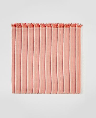  MAX&Co. - Khăn choàng nữ họa tiết kẻ sọc 