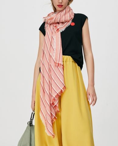  MAX&Co. - Khăn choàng nữ họa tiết kẻ sọc 