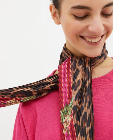  MAX&Co. - Khăn choàng nữ chữ nhật Plisse 