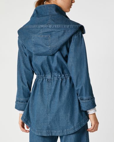  MAX&Co. - Áo khoác kiểu nữ phối nón rút eo hiện đại 