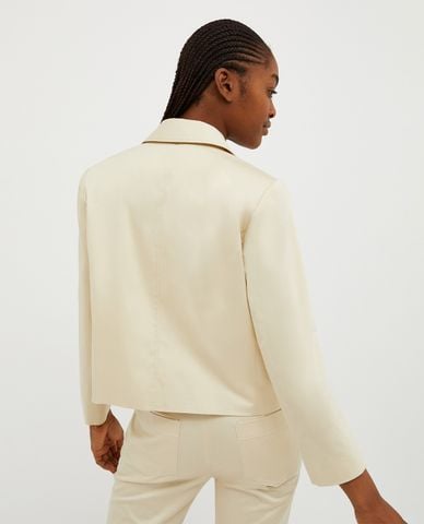  MAX&Co. - Áo khoác sơ mi cổ bẻ tay dài phối nút Usage 