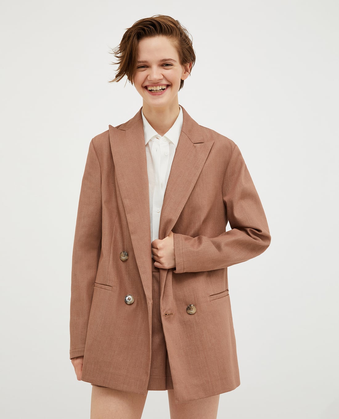 MAX&Co. - Áo khoác blazer hai hàng nút Filippo
