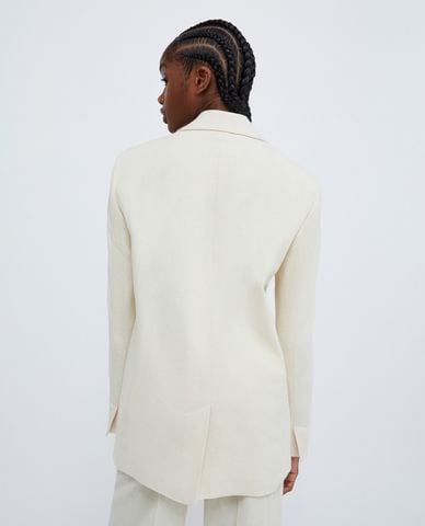  MAX&Co. - Áo khoác blazer nữ tay dài phối nút Ara 