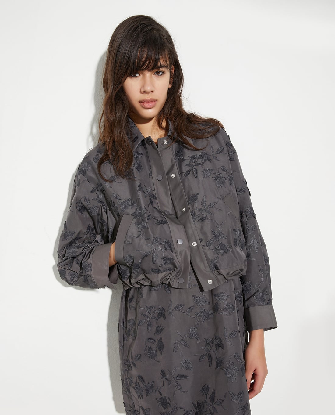 MAX&Co. - Áo khoác sơ mi nữ phom croptop Pontida