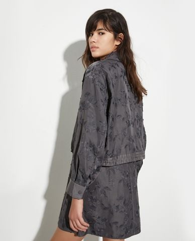  MAX&Co. - Áo khoác sơ mi nữ phom croptop Pontida 