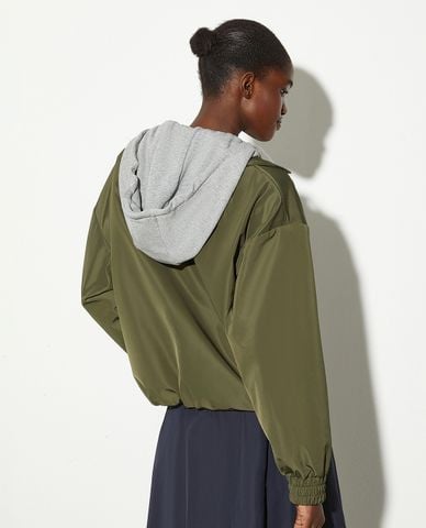  MAX&Co. - Áo khoác nữ tay dài phối mũ Bosso 