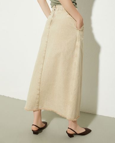  MAX&Co. - Chân váy chữ A midi xẻ tà Estasi 