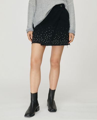  MAX&Co. - Chân váy mini chữ A With Studs 