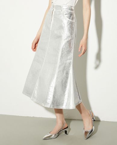  MAX&Co. - Chân váy chữ A midi lưng cao thanh lịch Cabreo 