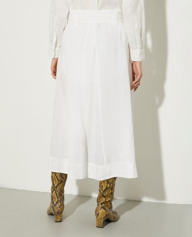  MAX&Co. - Chân váy chữ A midi phối thắt lưng Jock 