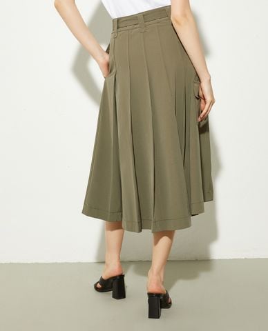  MAX&Co. - Chân váy chữ A midi xẻ tà Egeo 