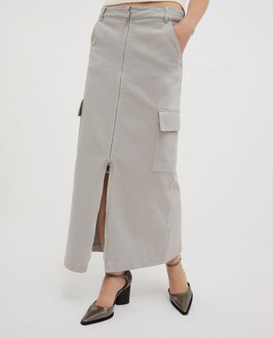  MAX&Co. - Chân váy bút chì midi phối khoá kéo Bologna 