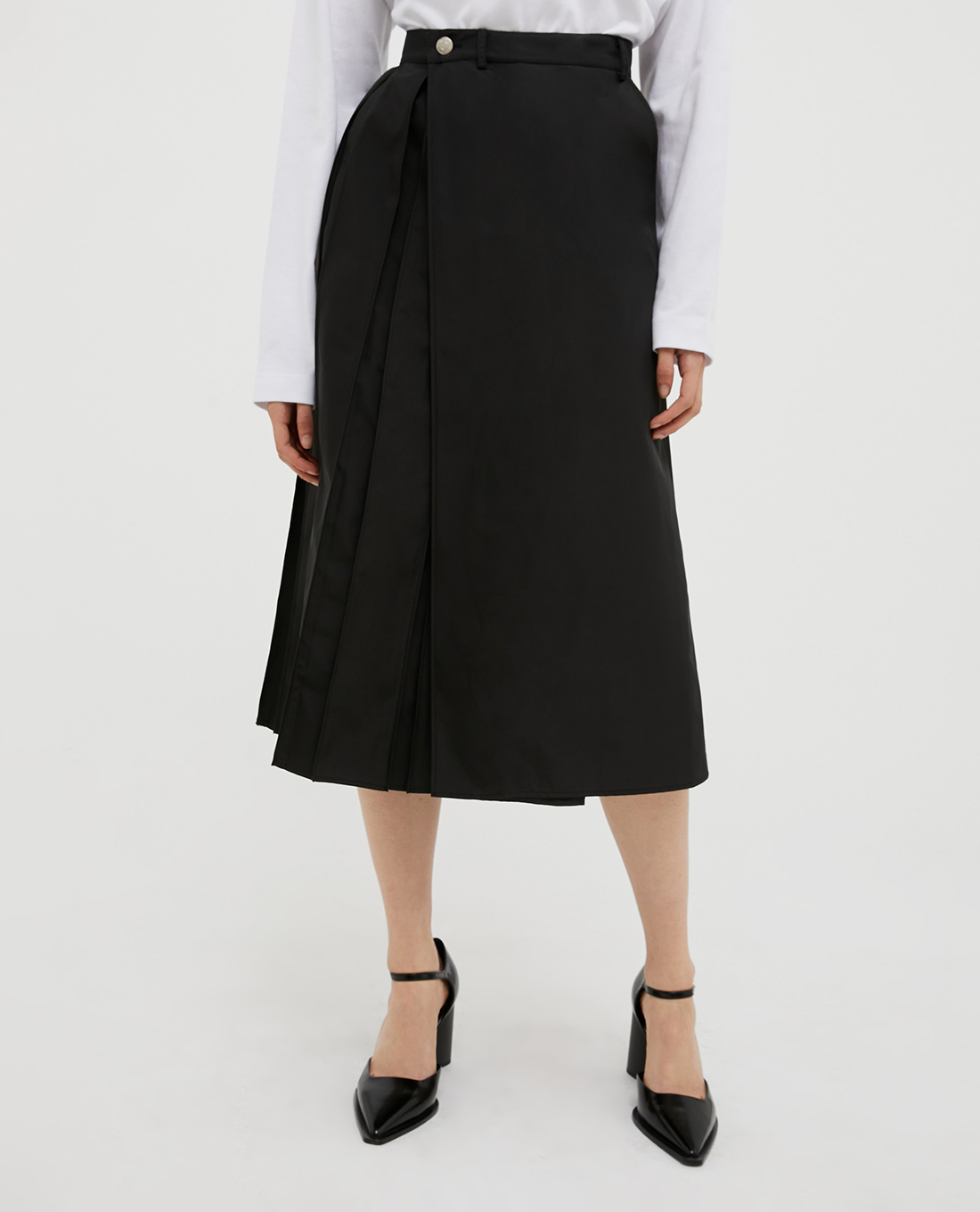 MAX&Co. - Chân váy xếp li midi thời thượng Nid