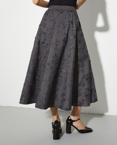  MAX&Co. - Chân váy chữ A midi lưng thun Zum 