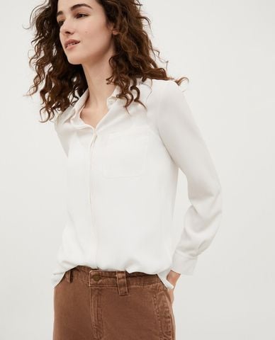  MAX&Co. - Áo sơ mi cổ bẻ tay dài Gnomi 