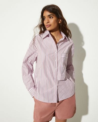  MAX&Co. - Áo sơ mi nữ cổ bẻ tay dài Tequila 