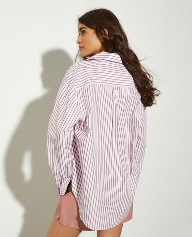  MAX&Co. - Áo sơ mi nữ cổ bẻ tay dài Tequila 