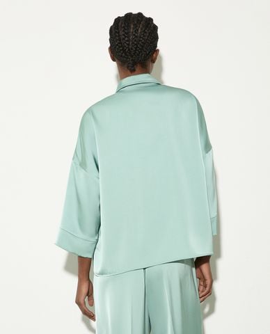  MAX&Co. - Áo sơ mi nữ cổ bẻ tay dài Sbembo 