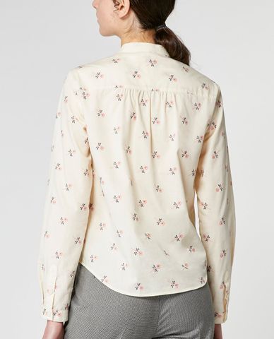  MAX&Co. - Áo sơ mi nữ cổ trụ tay dài 