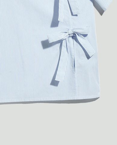  MAX&Co. - Áo kiểu nữ ngắn tay phối nơ nữ tính 