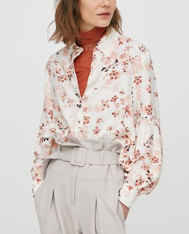  MAX&Co. -  Áo sơ mi nữ tay dài Floral Print Sablé 