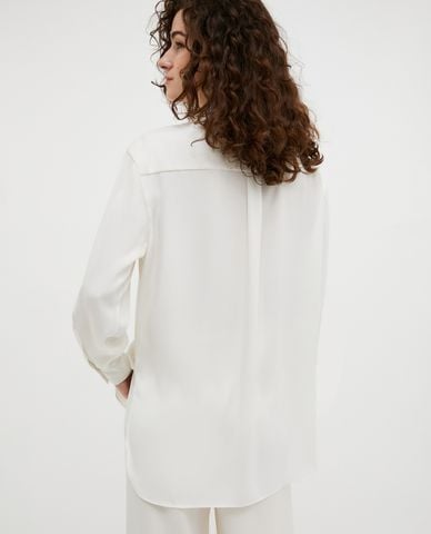  MAX&Co. - Áo sơ mi cổ bẻ tay dài đính đá Mossella 