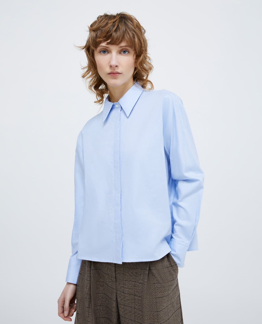 MAX&Co. - Áo sơ mi nữ cổ bẻ tay dài Vermut