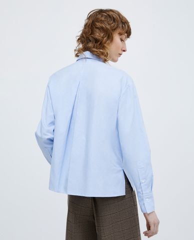  MAX&Co. - Áo sơ mi nữ cổ bẻ tay dài Vermut 