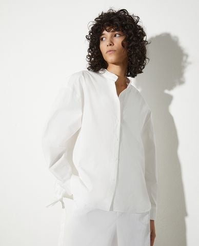  MAX&Co. - Áo sơ mi nữ cổ trụ tay dài Matador 