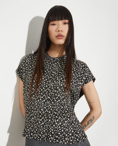  MAX&Co. - Áo kiểu nữ cổ tròn tay ngắn Messina 