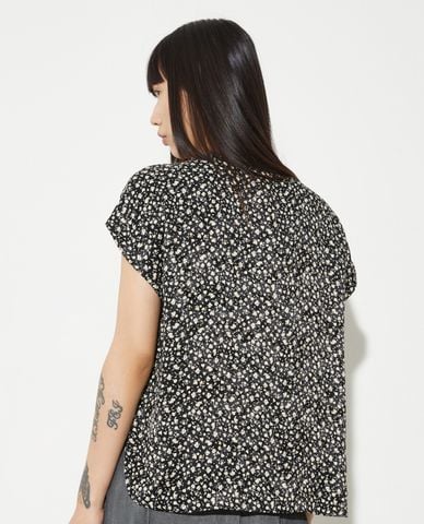  MAX&Co. - Áo kiểu nữ cổ tròn tay ngắn Messina 