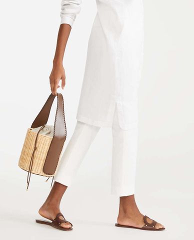  Max Mara - Quần kiểu nữ lưng cao phom suông thời trang 