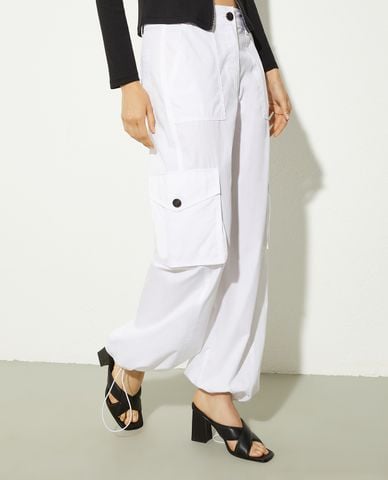  MAX&Co. - Quần nữ ống rộng túi hộp Fazione 