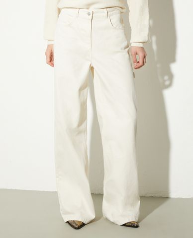  MAX&Co. - Quần nữ ống rộng lưng cao Parure 