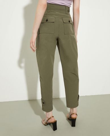  MAX&Co. - Quần nữ ống đứng phối thắt lưng Pistoia 