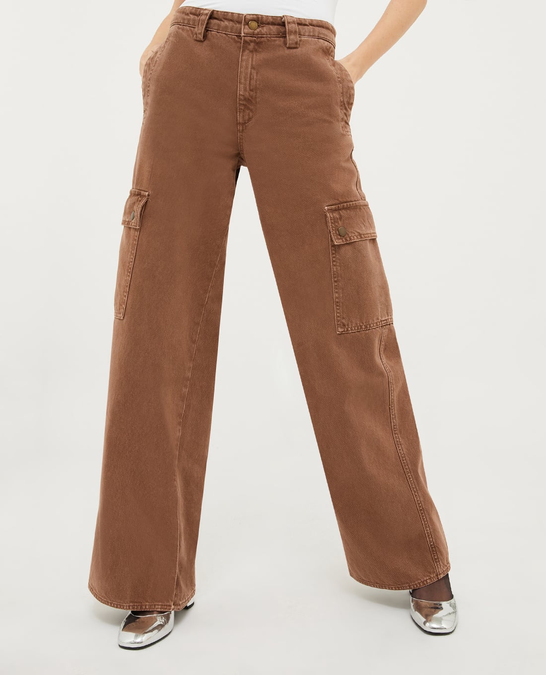 MAX&Co. - Quần ống rộng phối túi hộp Lume