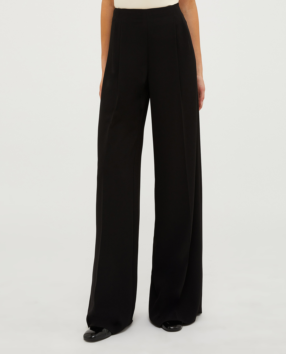 MAX&Co. - Quần ống rộng xếp li tinh tế Damina