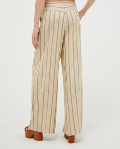  MAX&Co. - Quần ống rộng phối kẻ sọc Lillo 