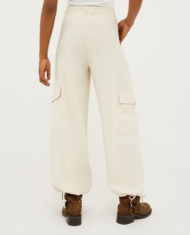  MAX&Co. - Quần ống rộng phối túi hộp kèm dây rút Corvino 